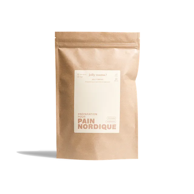 Jolly Mama Jolly Bread Pain Nordique 1 Produit Magnésium Vegan