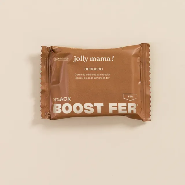 Jolly Mama Chococo snack fer coco chocolat sans gluten