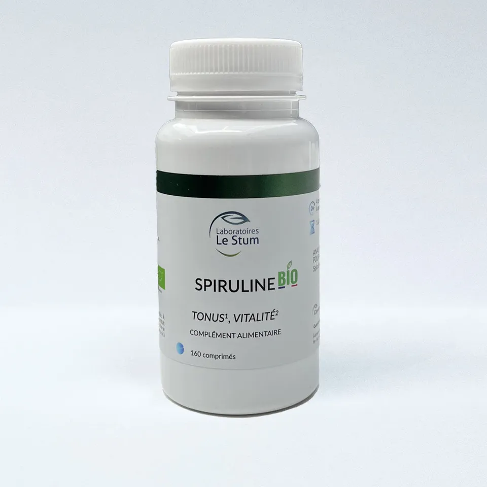Le Stum Spiruline Bio Française Complément Tonus