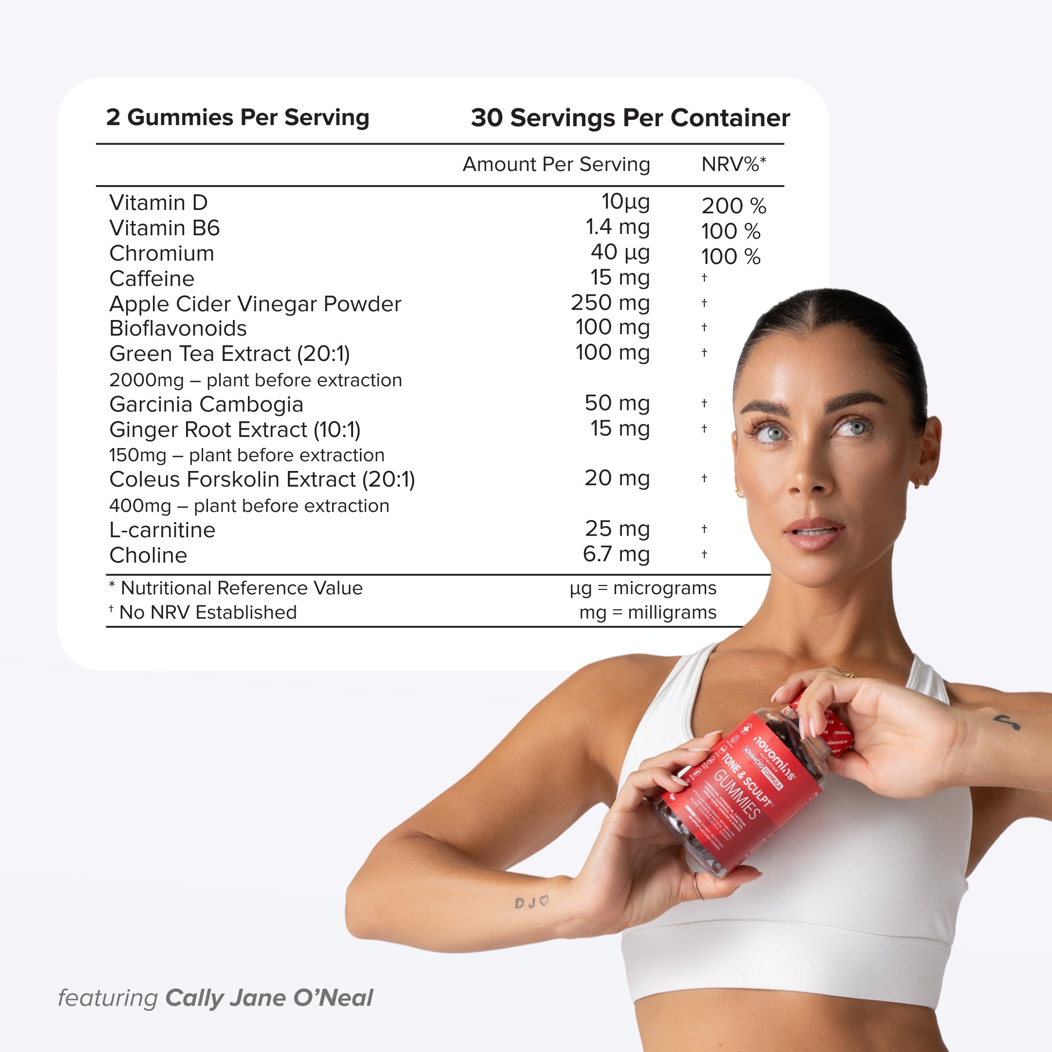 Novomins Tanned & Toned Bundle Gummies Été