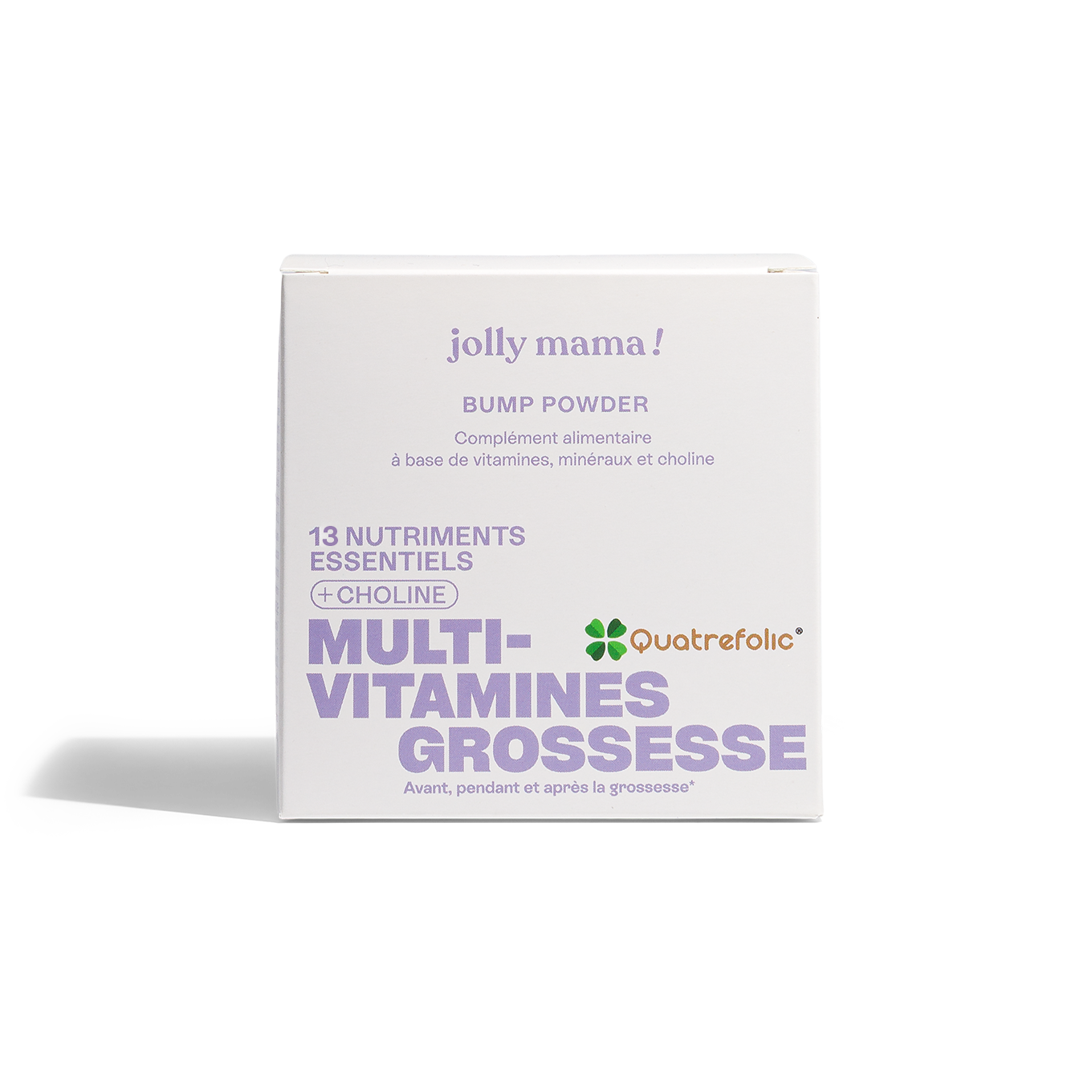 Jolly Mama Bump powder prénatal poudre 1 mois folates