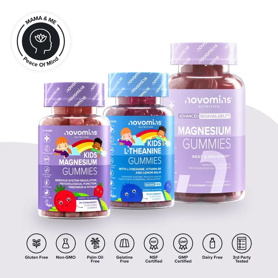 Novomins Coffrets & Packs Bundle Sérénité Maman & Moi magnésium