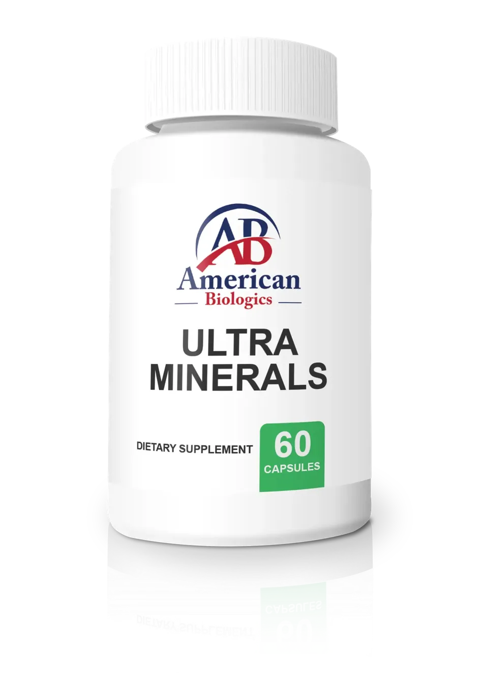 American Biologics Minerals Ultra Minerals gélule multi-minéraux
