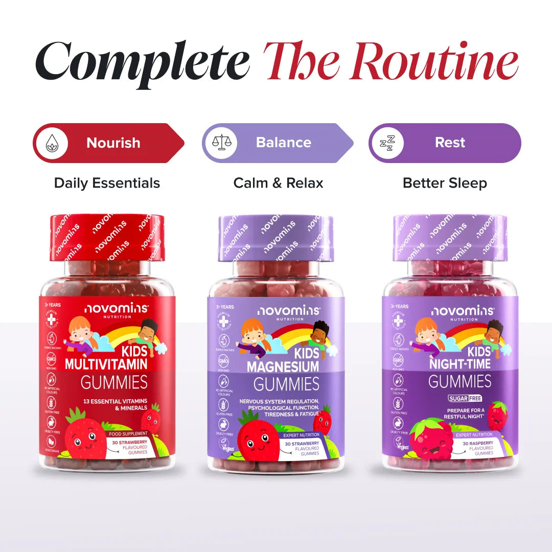 Novomins Multivitamines Enfants gummies 13 vitamines vegan