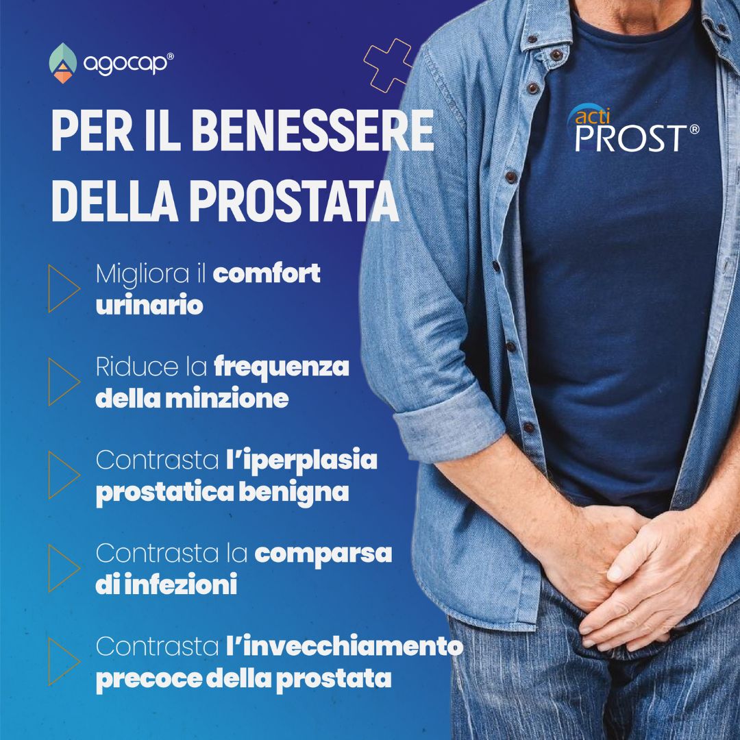 Agocap Benessere Urinario ActiProst complément prostate serenoa