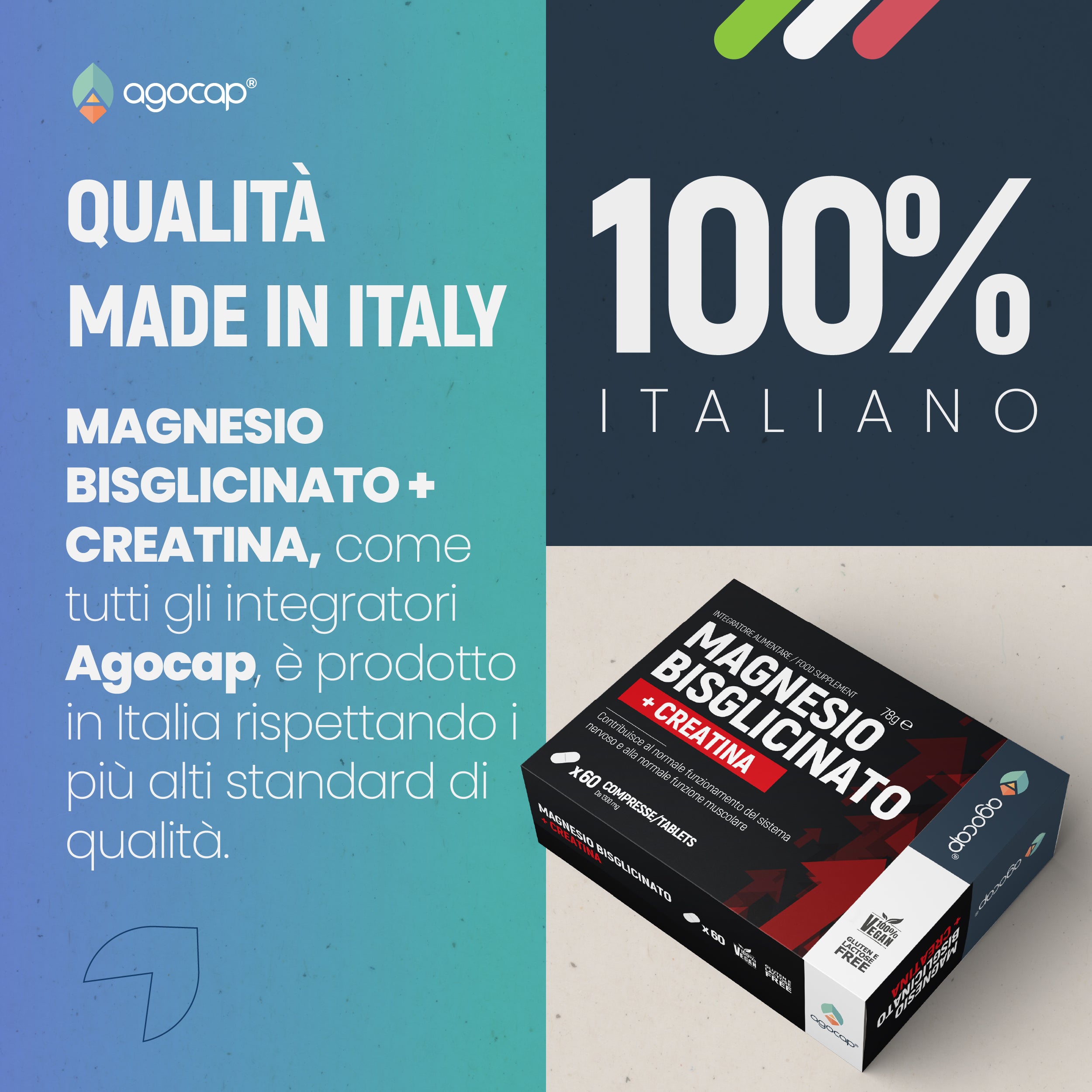 Agocap Stress Stanchezza complément magnésium créatine stress
