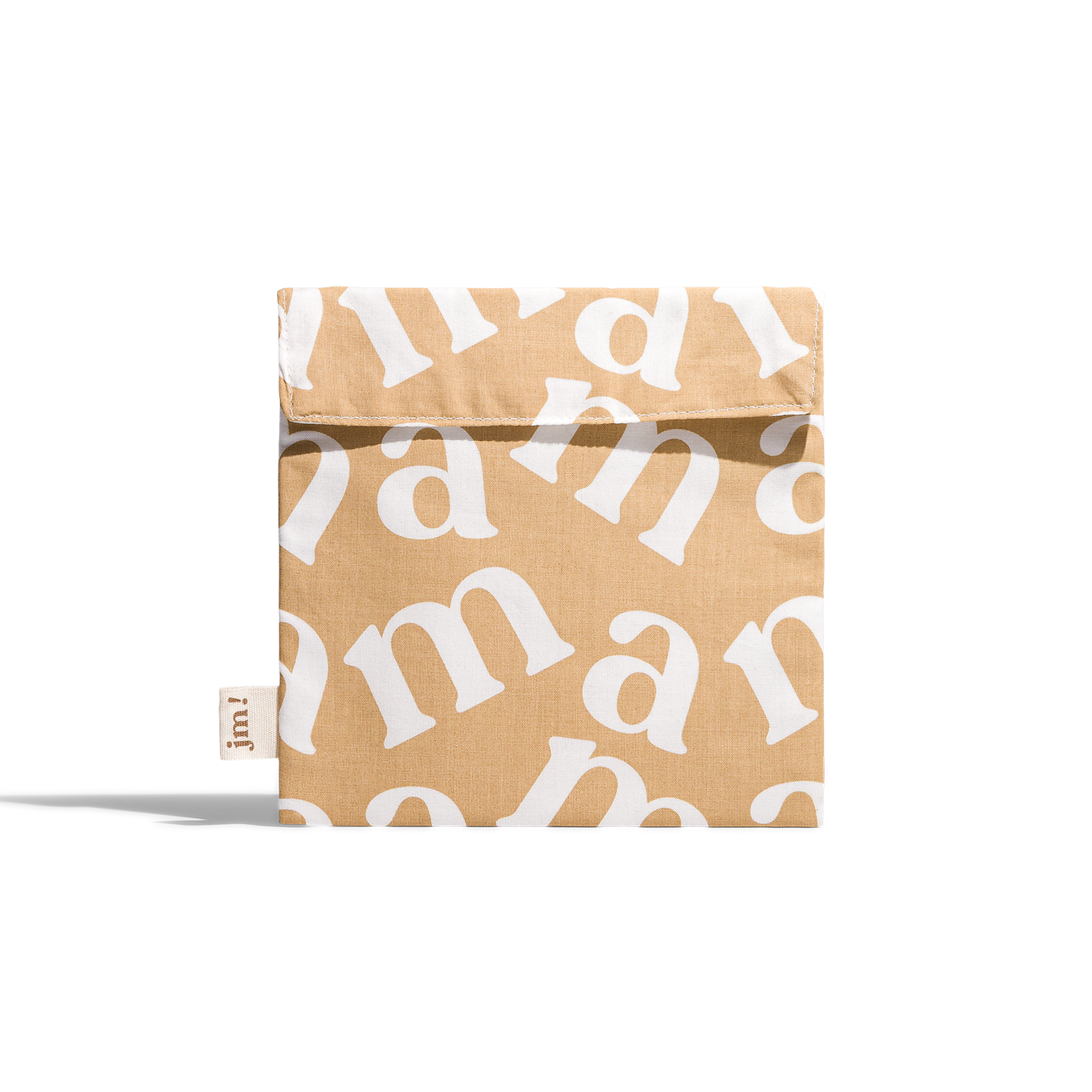 Jolly Mama Pochette à goûter coton snacks réutilisable