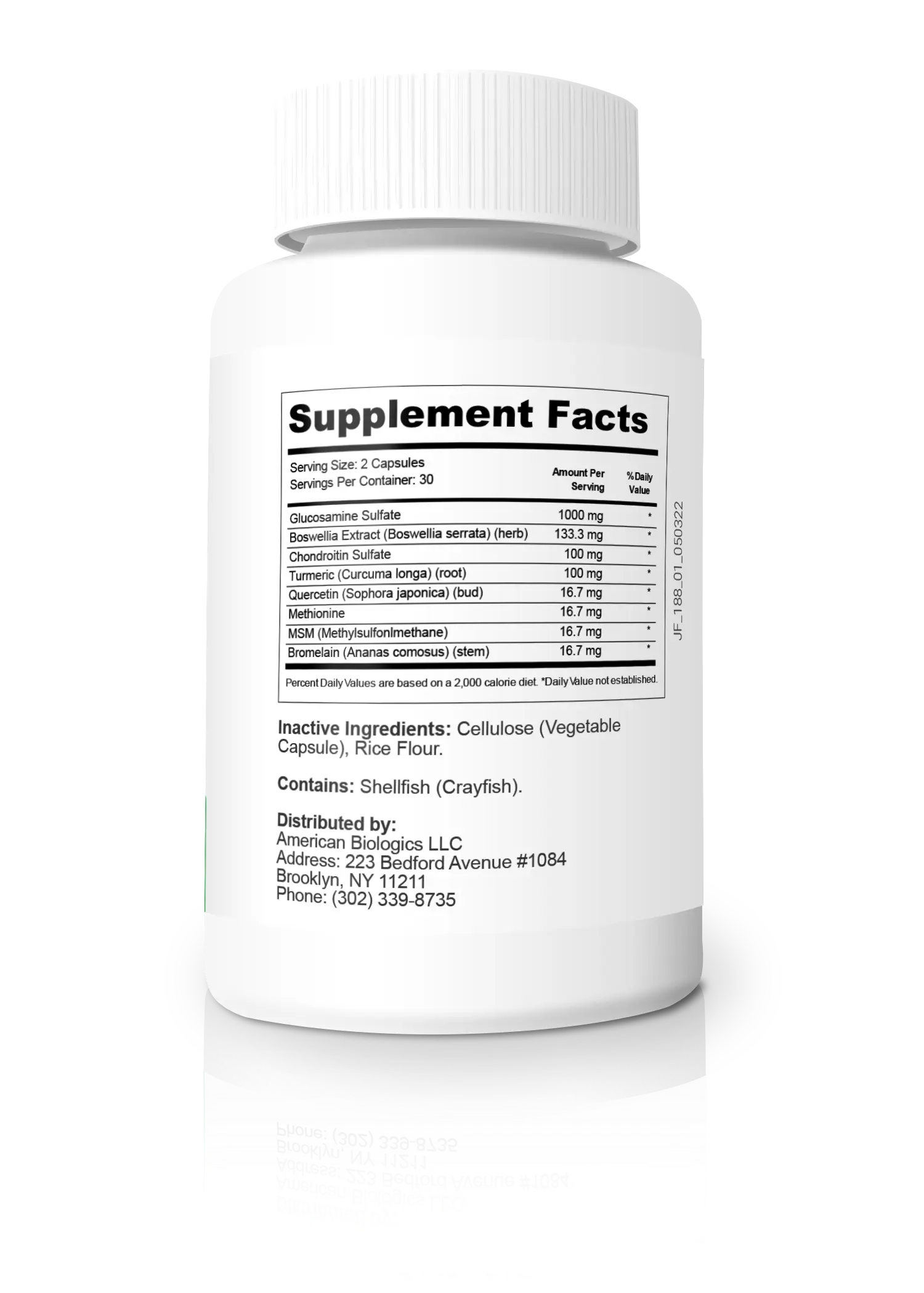 American Biologics Enzymes Inflazyme Forte enzymes digestives comprimés