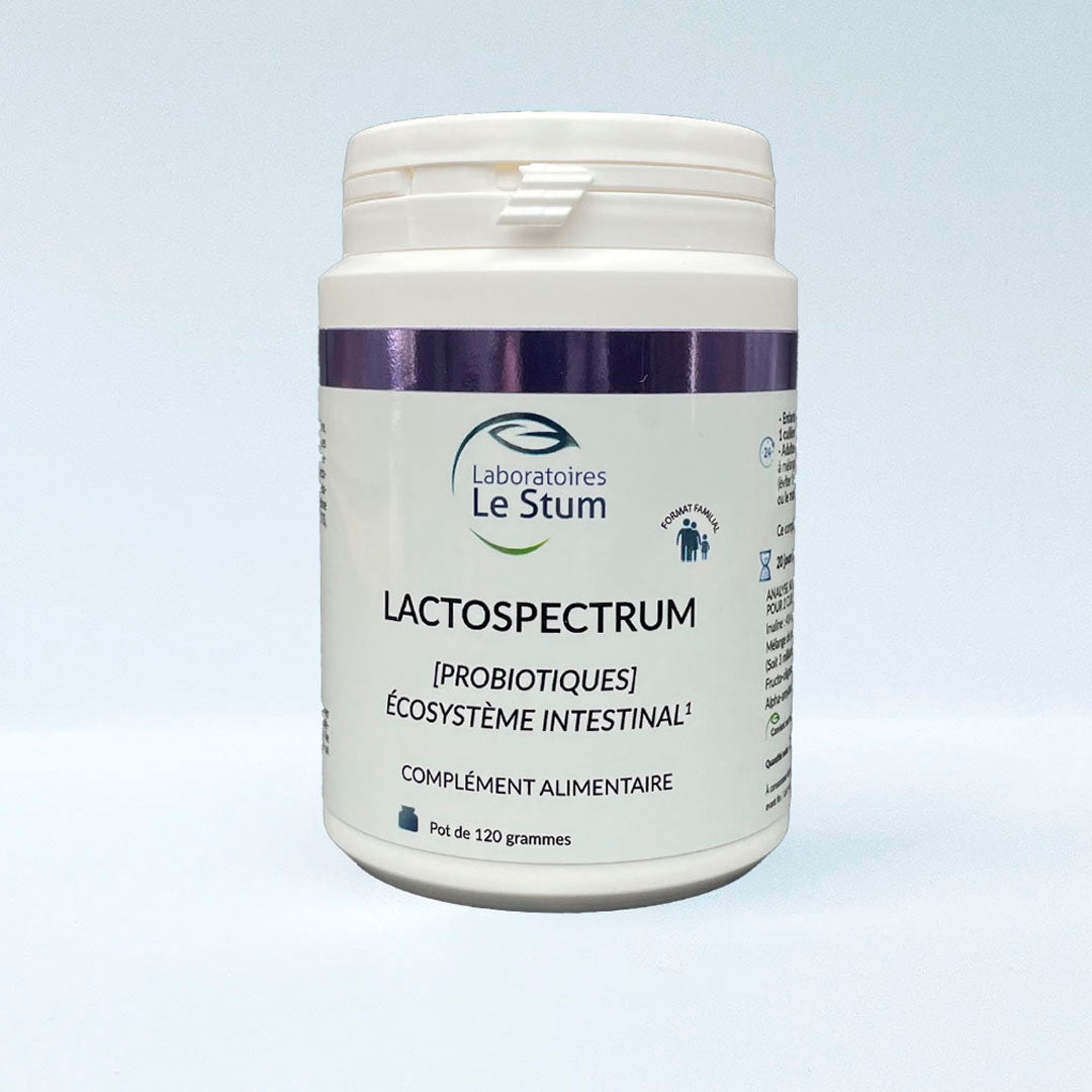 Le Stum Lactospectrum probiotique flore intestinale familial