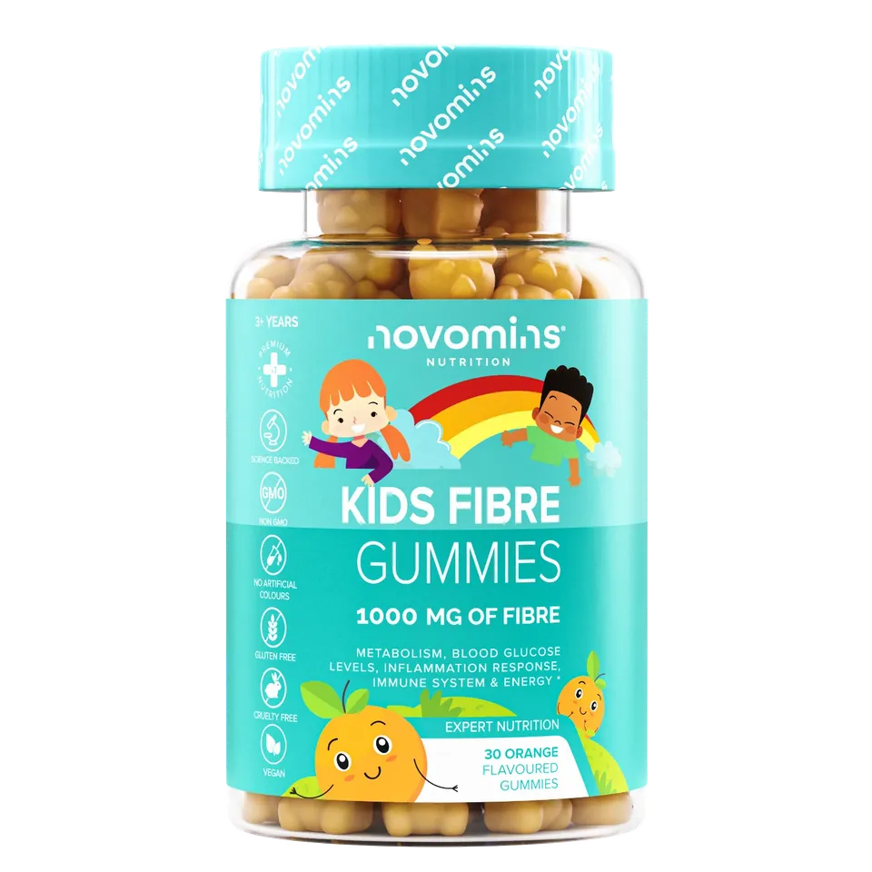Novomins Fibres Enfants Gummies Orange 1000 mg