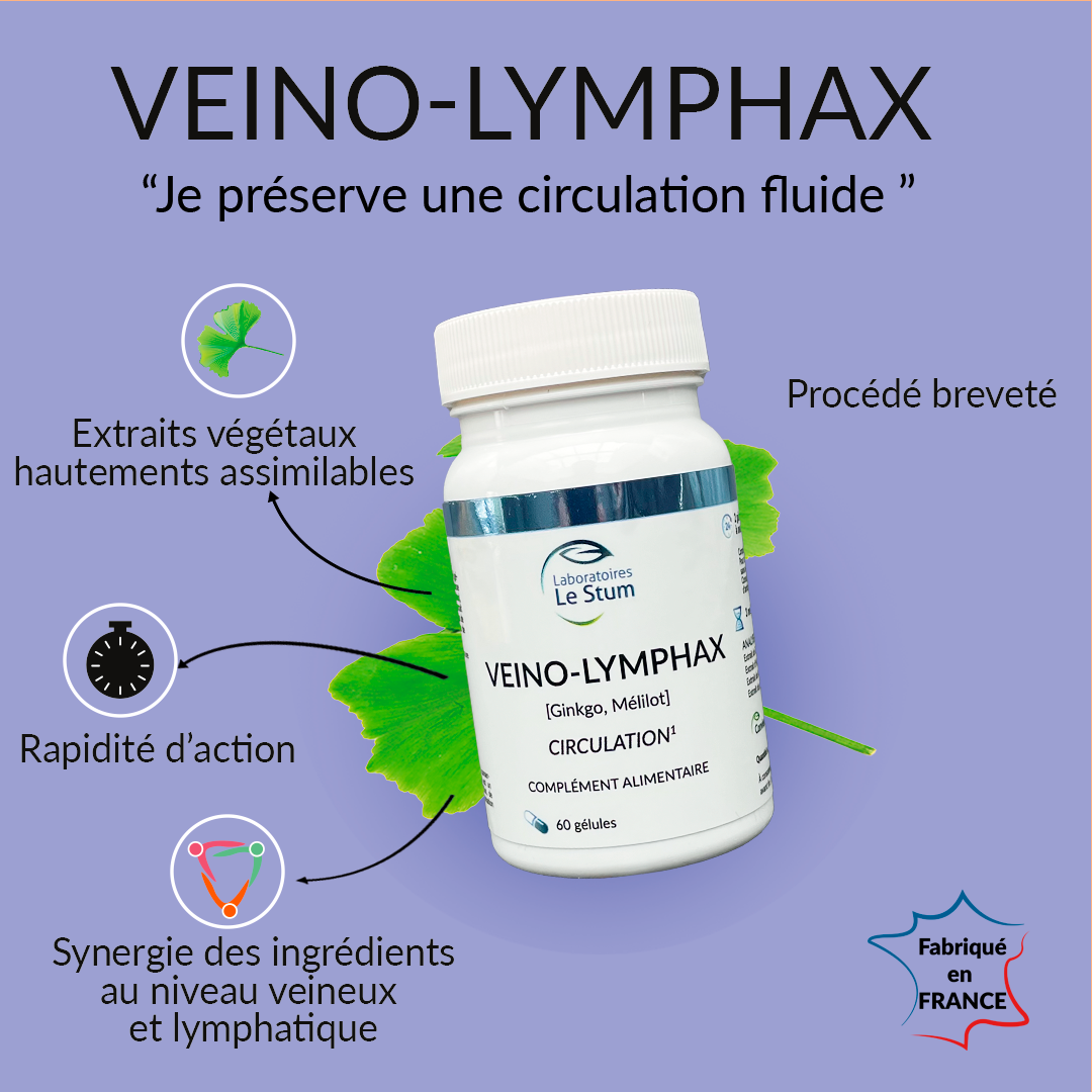 Le Stum Circulation Veino-Lymphax complément jambes lourdes