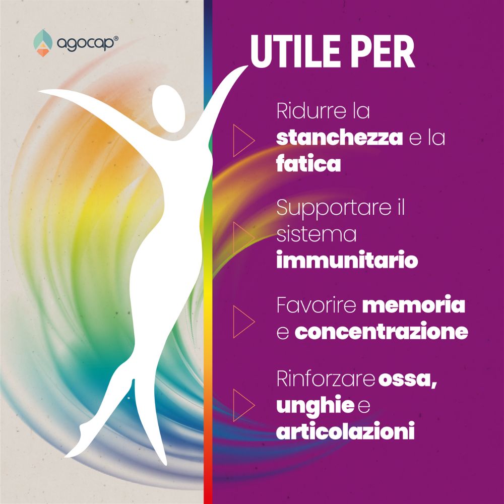 Agocap Stress e Stanchezza Multivitamin Donna multivitamine femme