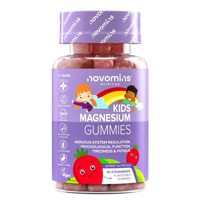 Novomins Sommeil Gummies Magnésium Enfants Calme