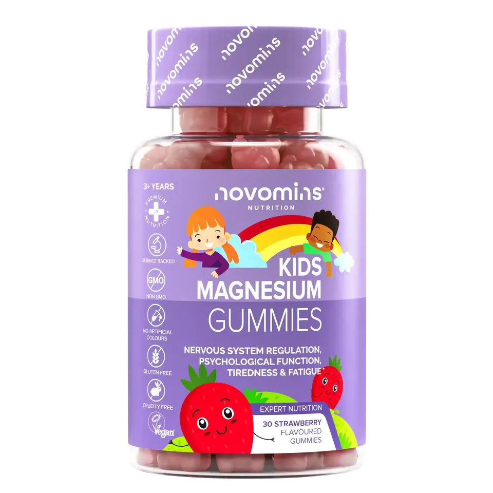 Novomins Sommeil Gummies Magnésium Enfants Calme