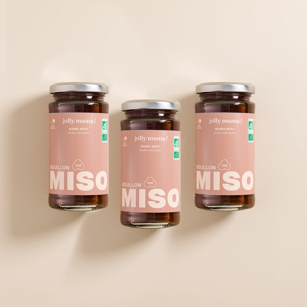 Jolly Mama Mama Miso bouillon vegan 12 bouillons