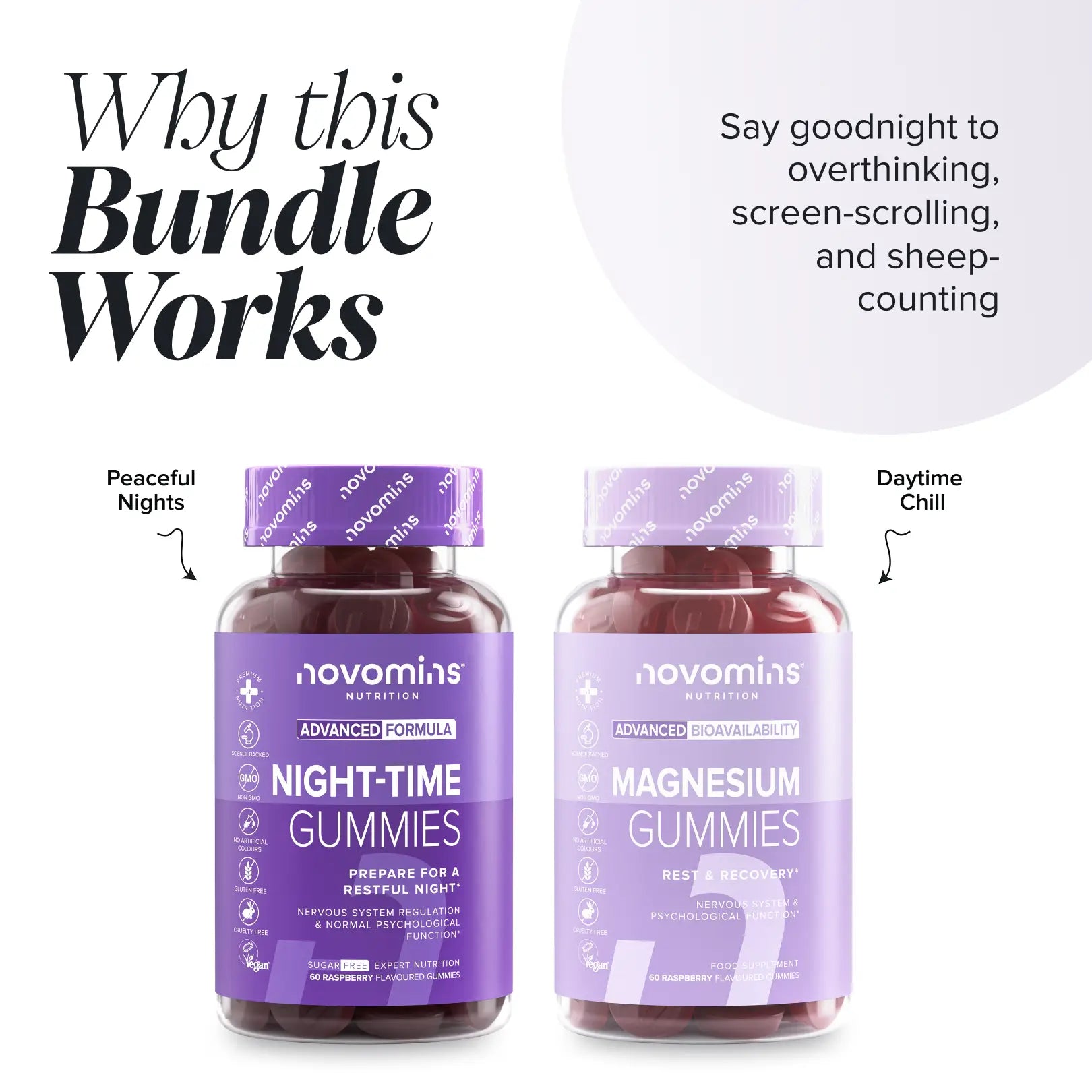 Novomins Coffrets Packs Les Essentiels du Coucher nuit
