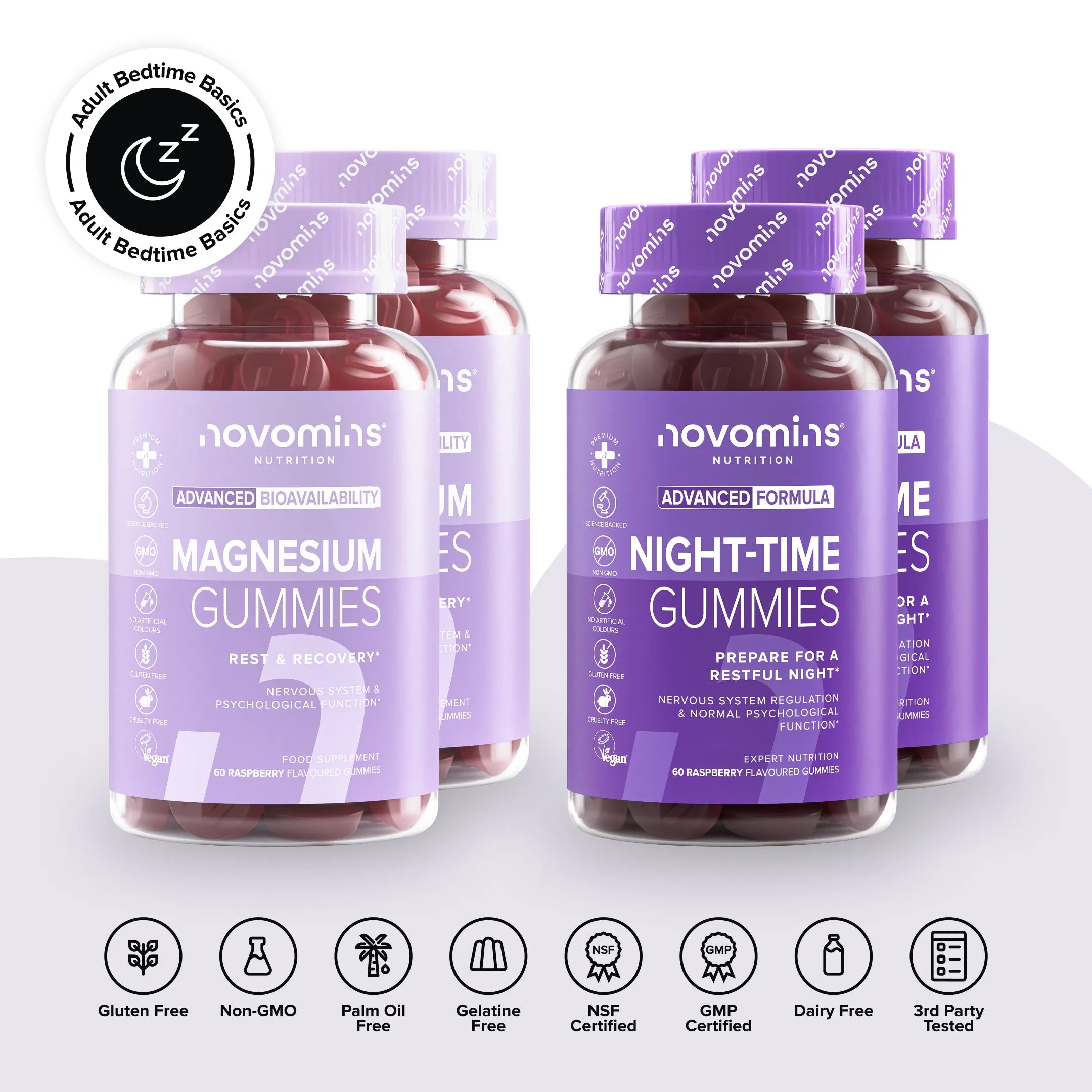 Novomins Coffrets Packs Les Essentiels du Coucher nuit