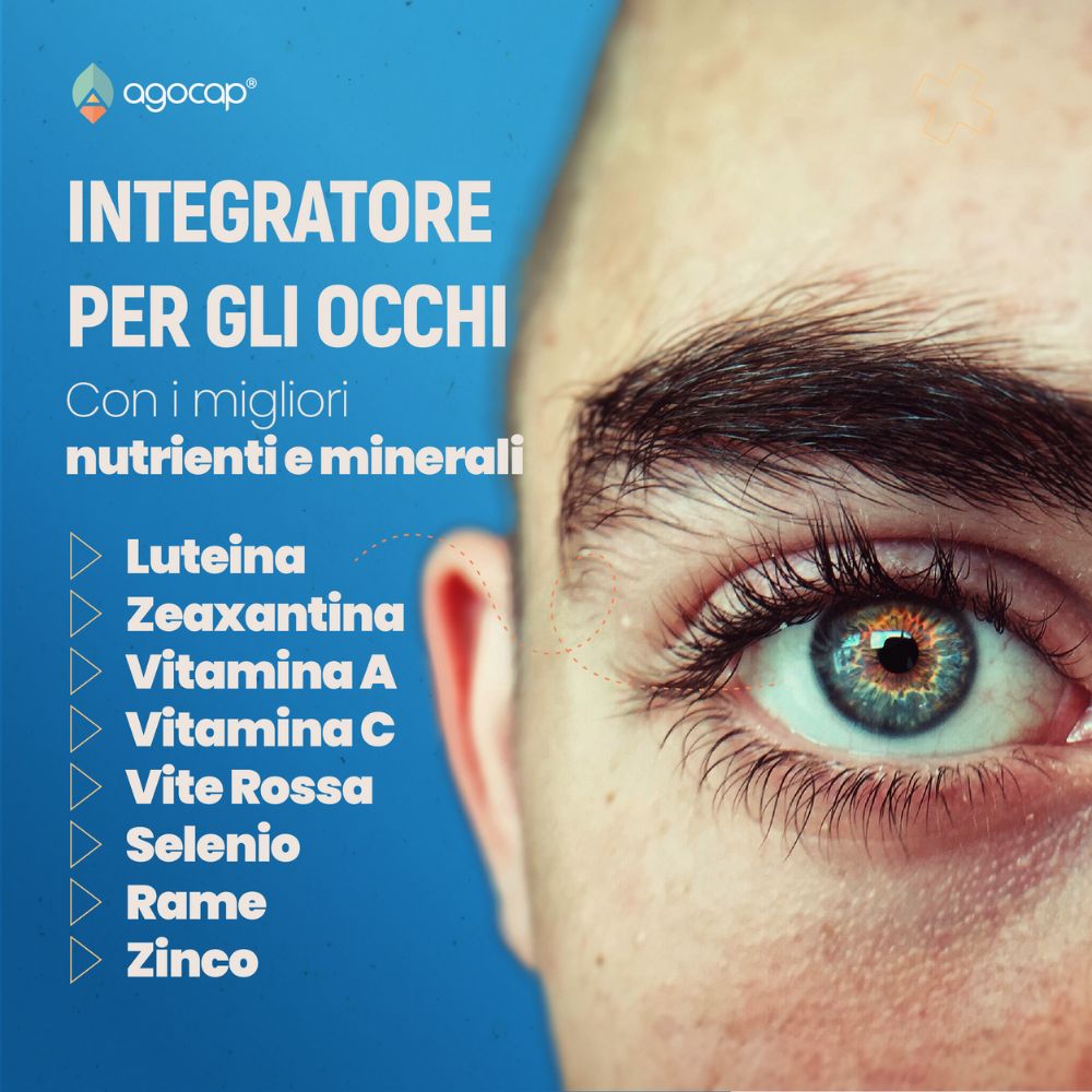 Agocap Vistaltop yeux lutéine zéaxanthine