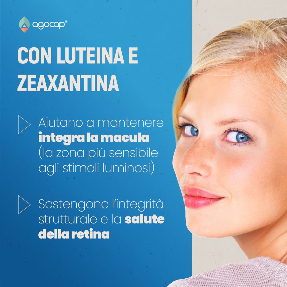 Agocap Vistaltop yeux lutéine zéaxanthine