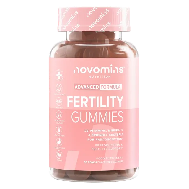 Novomins Fertilité Gummies fertilité femme acide folique