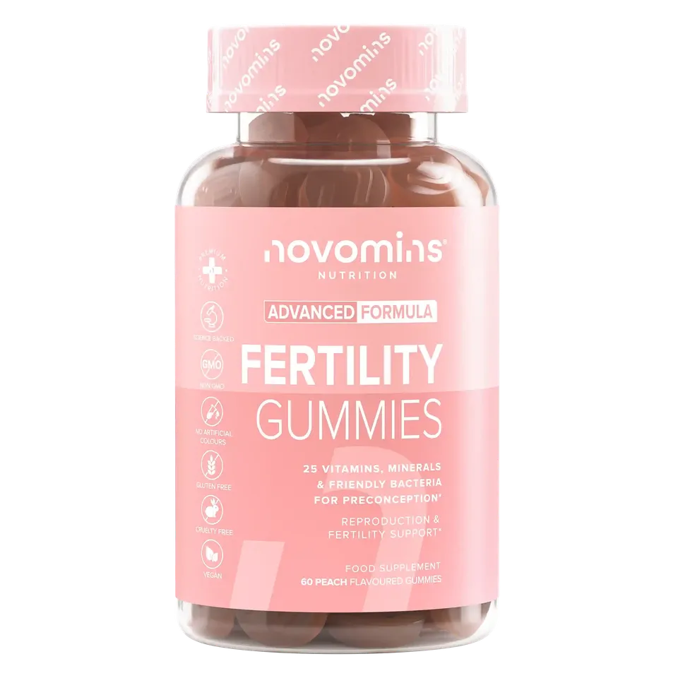 Novomins Fertilité Gummies fertilité femme acide folique