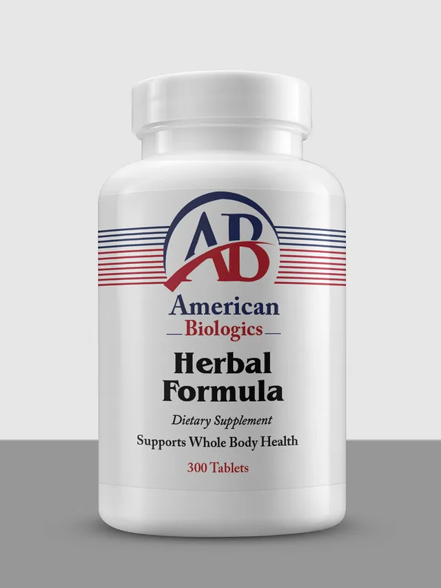 American Biologics Herbal Formula 2 complément 300 comprimés plantes