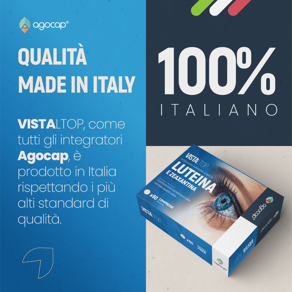 Agocap Vistaltop yeux lutéine zéaxanthine