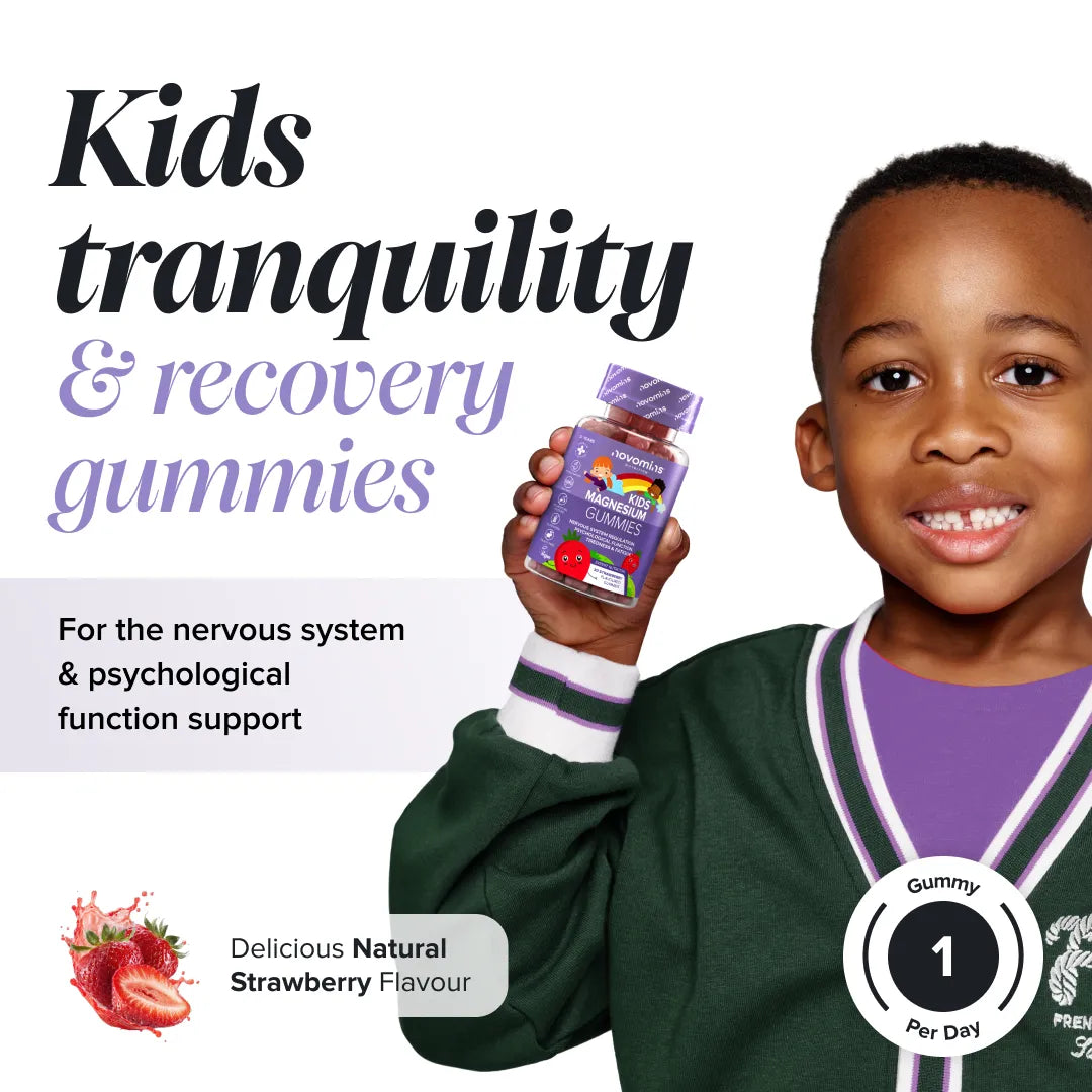 Novomins Pack Sommeil pour Enfants coffret 2 gummies nuit