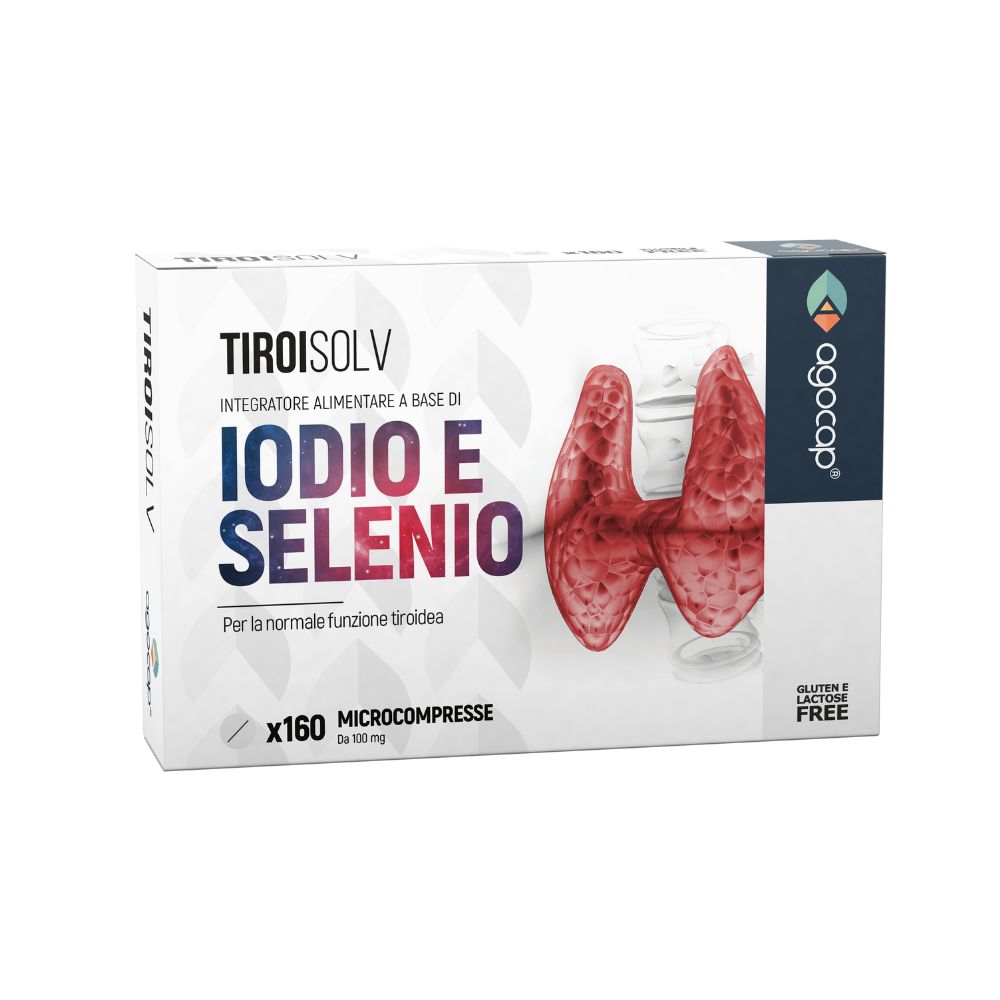 Agocap Vitamine e Minerali Tiroisolv iode sélénium thyroïde