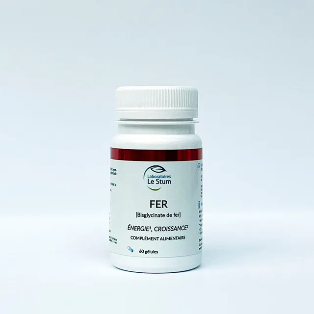 Le Stum Fer complément bisglycinate fatigue immunité FR