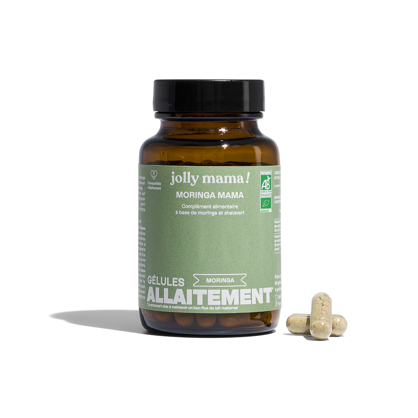 Jolly Mama Moringa Mama gélule allaitement 1 mois bio
