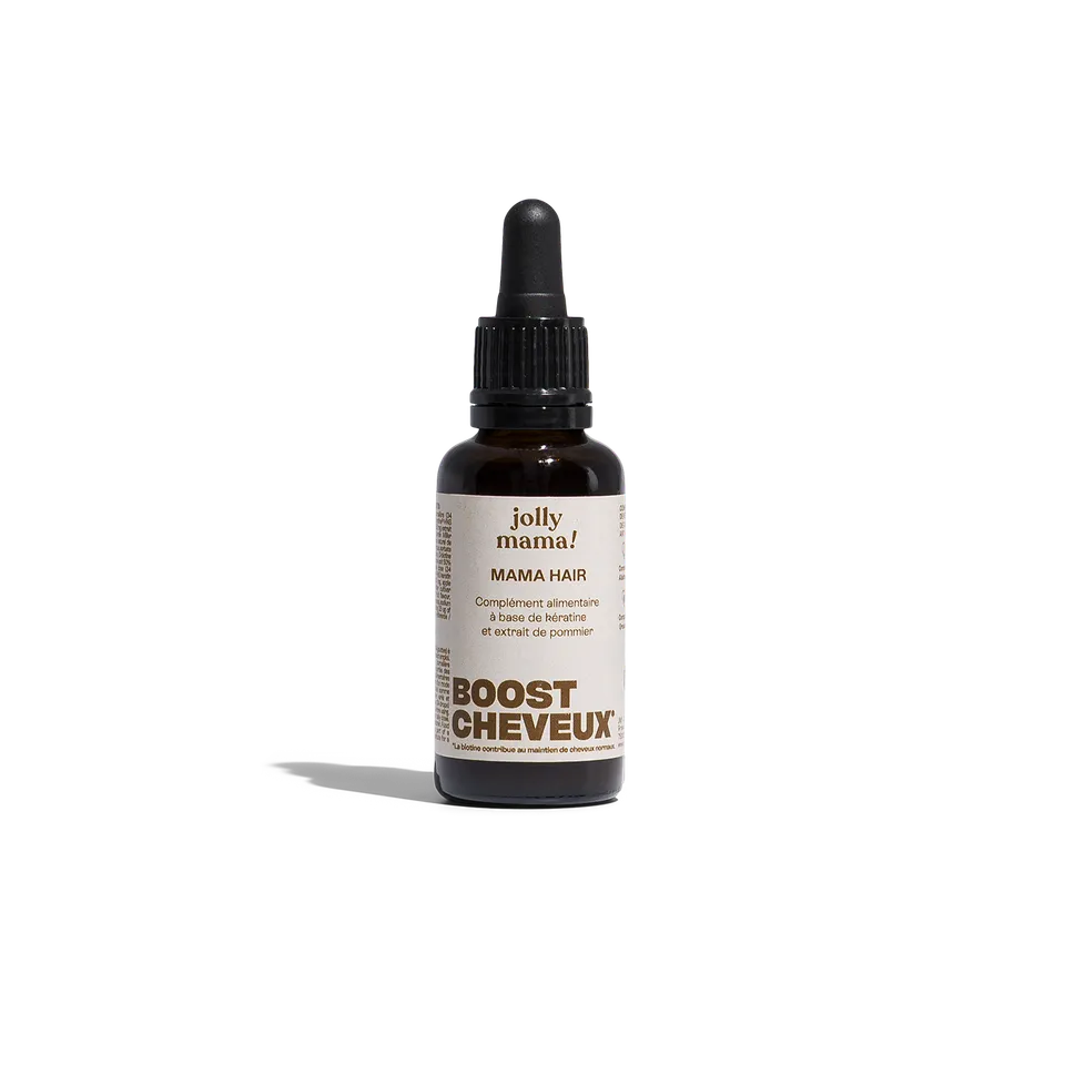 Jolly Mama Mama hair complément cheveux 30 jours biotine