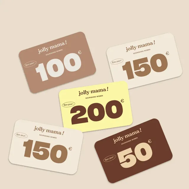 Jolly Mama E-Carte Cadeau carte cadeau 50 € valable 1 an