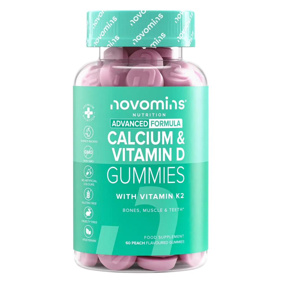 Novomins Os Gummies Calcium Vitamine D & K2 os dents