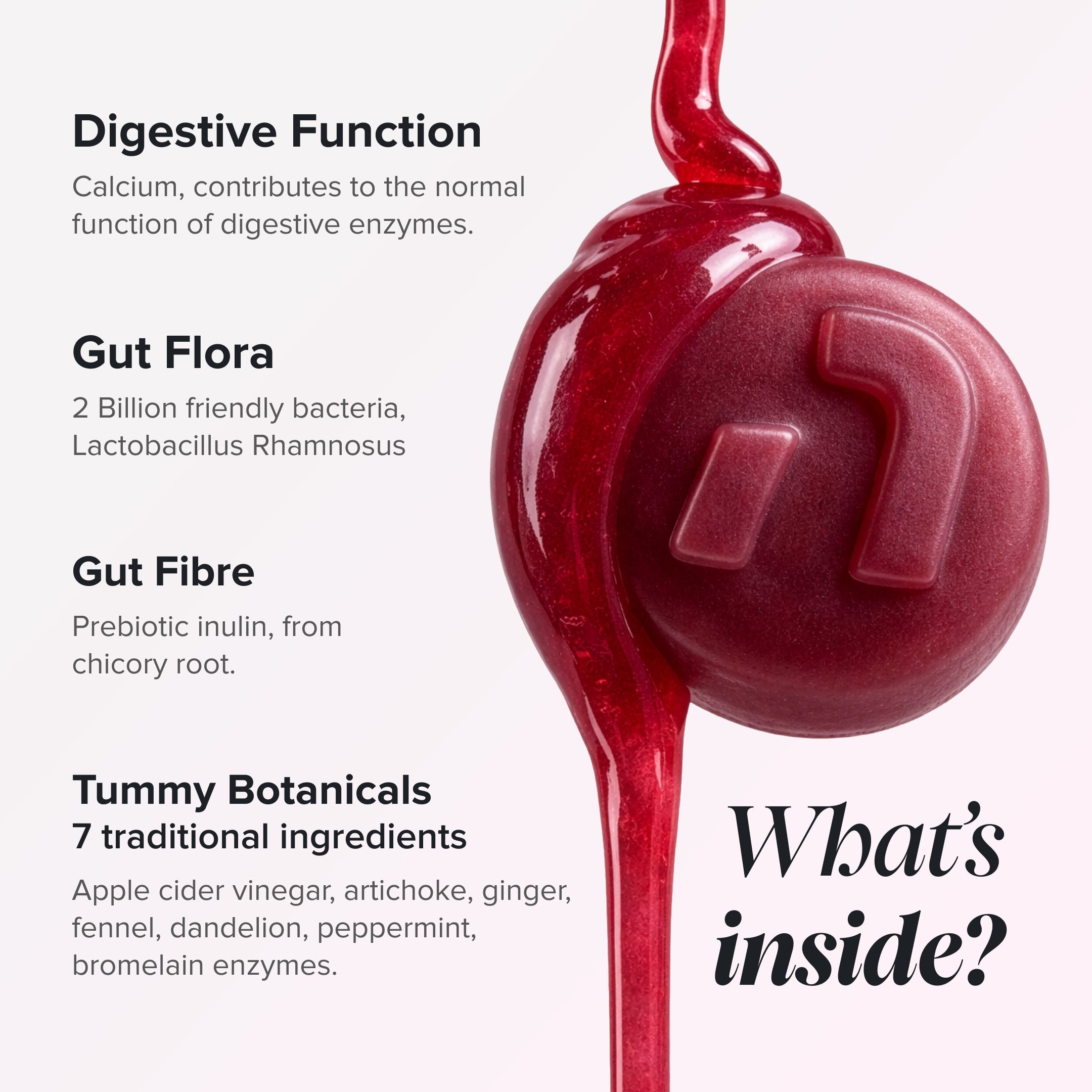 Novomins Anti-Ballonnements Gummies digestion 2 milliards