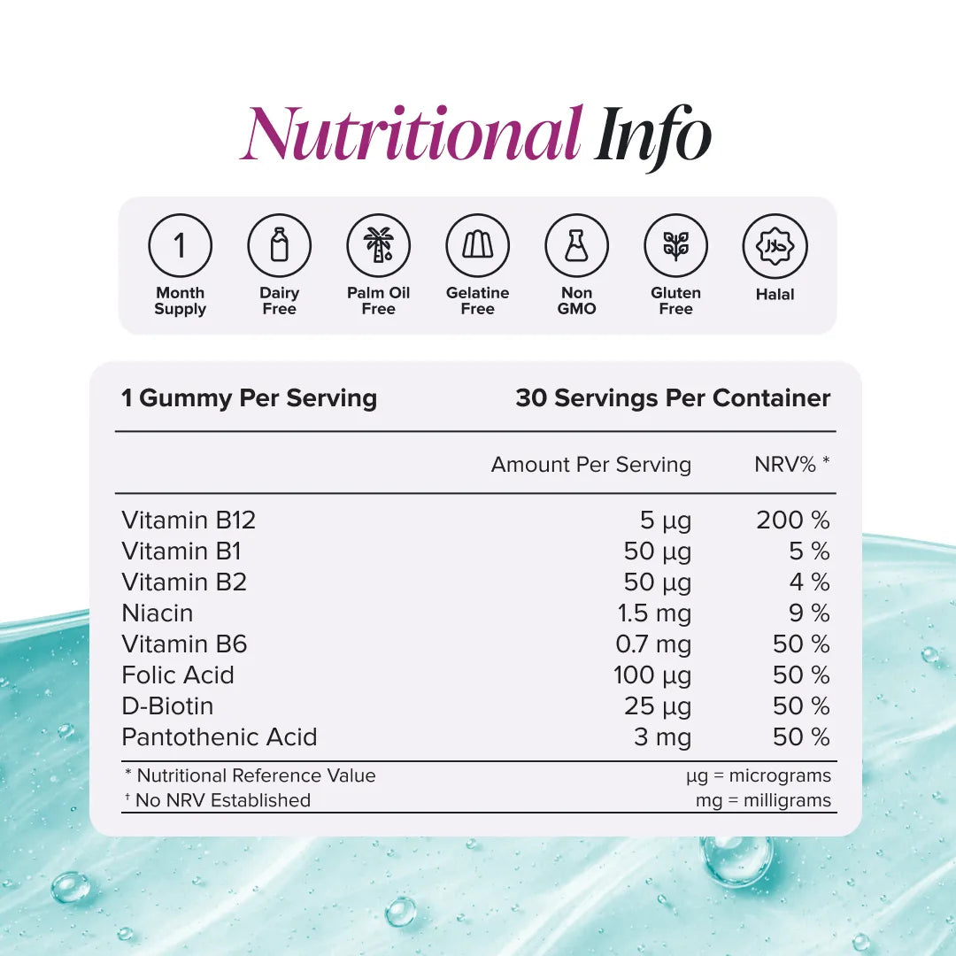 Novomins Complexe B Enfants gummies fraise 8 vitamines