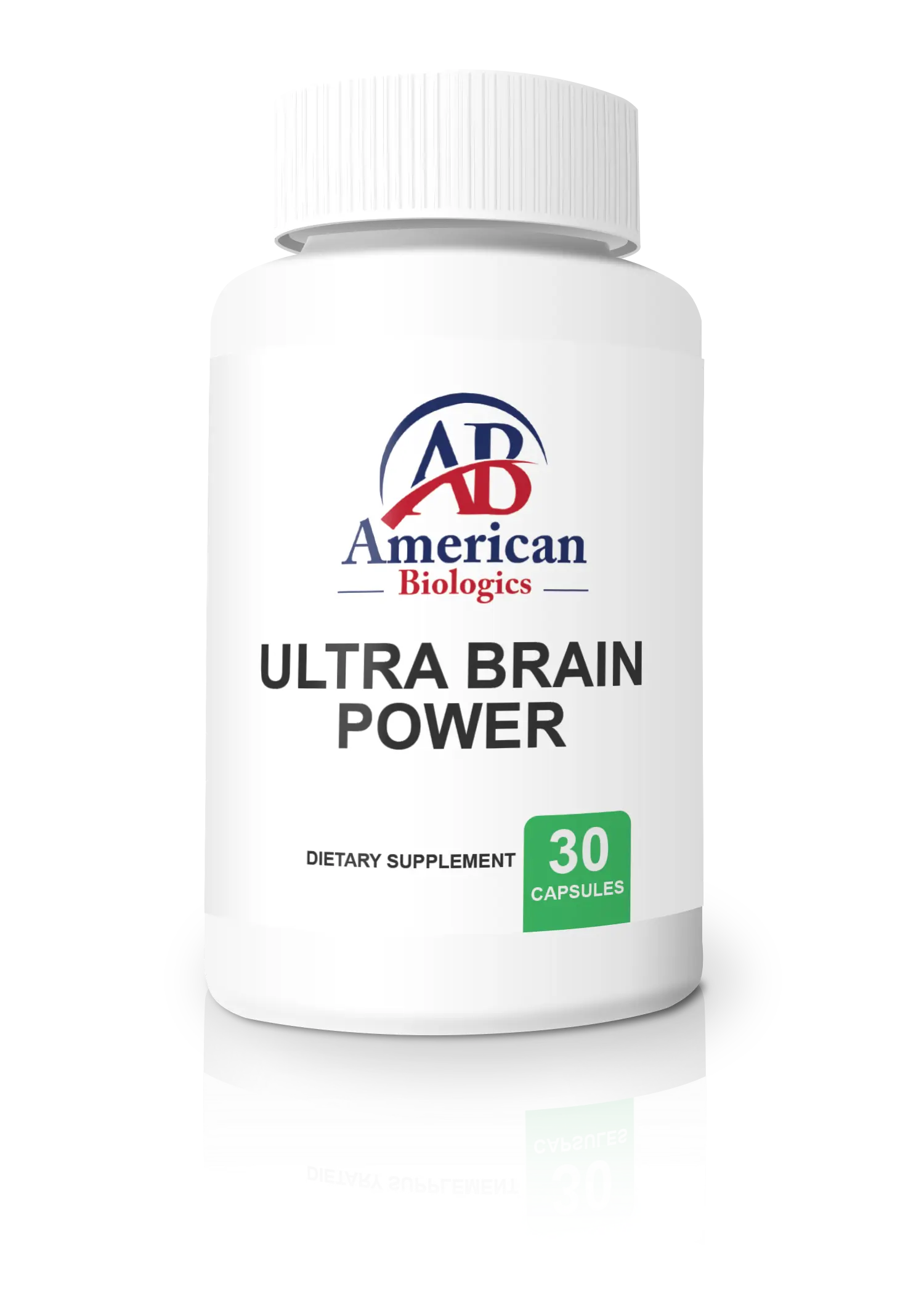 American Biologics Ultra Brain Power gélules mémoire bacopa