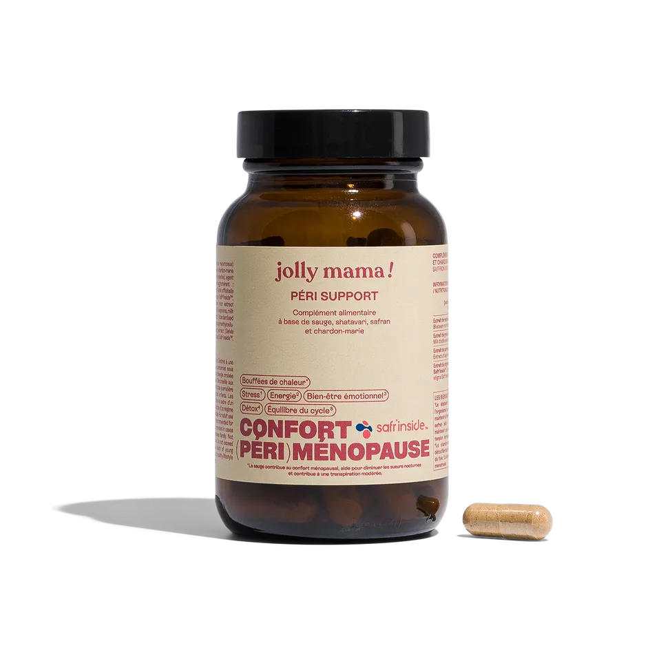 Jolly Mama Péri Support gélules périménopause cure 1 mois