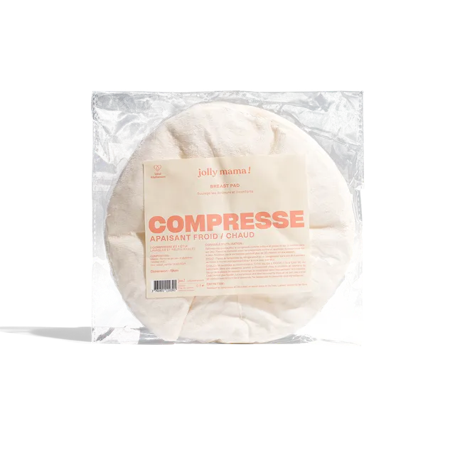 Jolly Mama Breast pad compresse allaitement ronde chaud froid