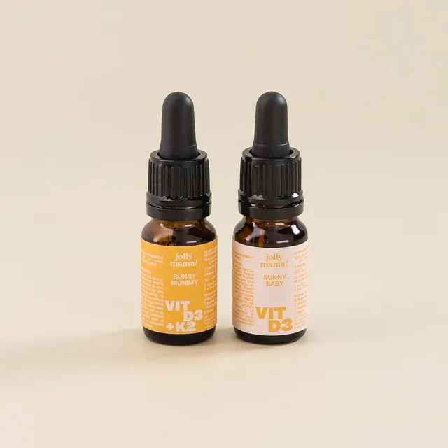 Jolly Mama Lots et packs Vitamine D Mama & Baby pack duo D3