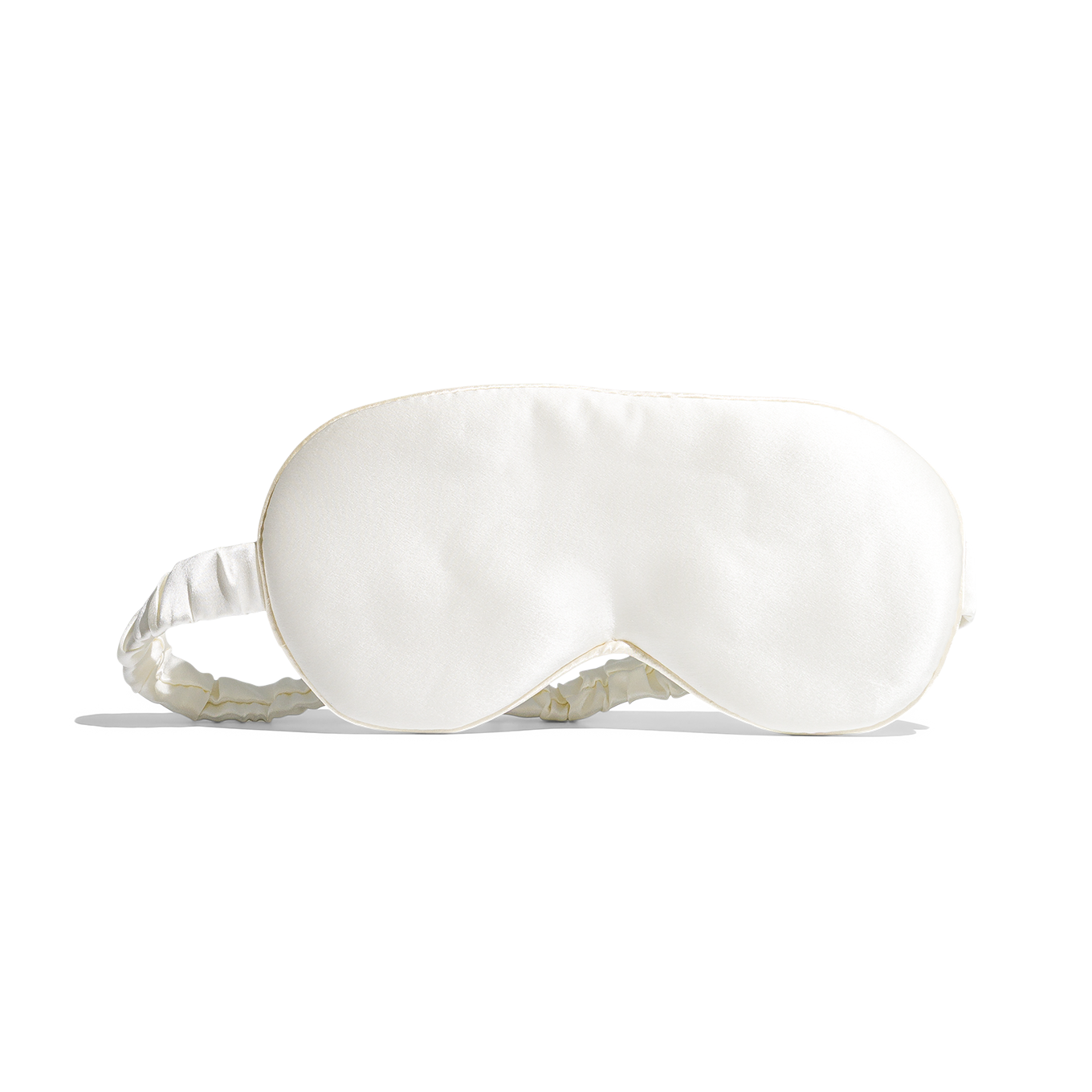 Jolly Mama Masque en soie accessoire sommeil ivoire