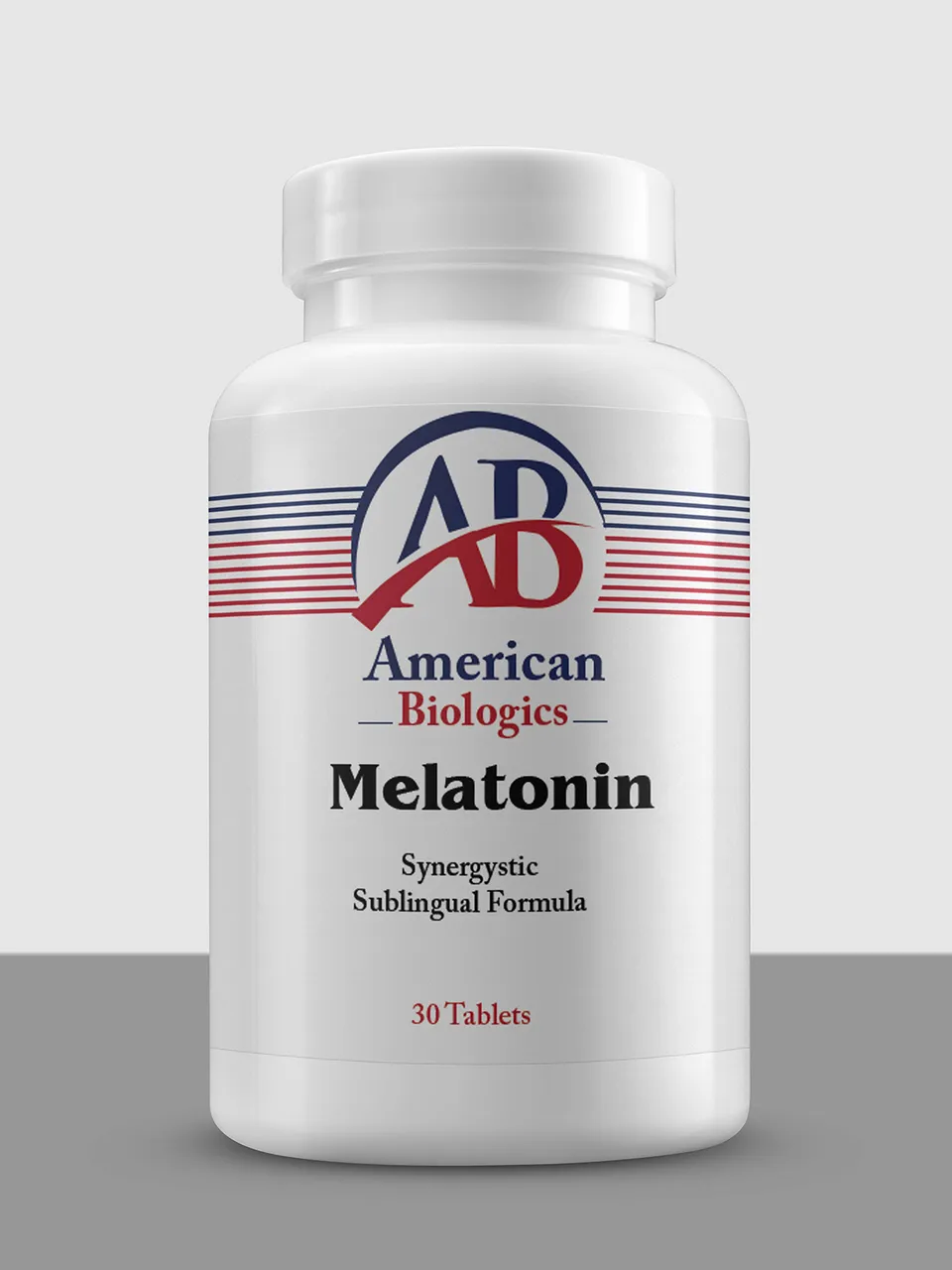 American Biologics Melatonin comprimés sommeil fraise