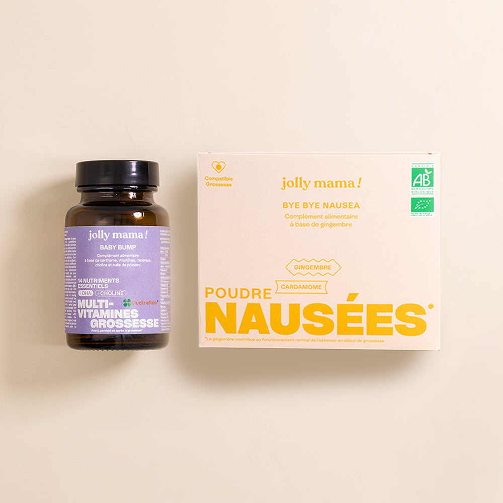 Jolly Mama Lots et packs Pack T1 grossesse gingembre sans abo