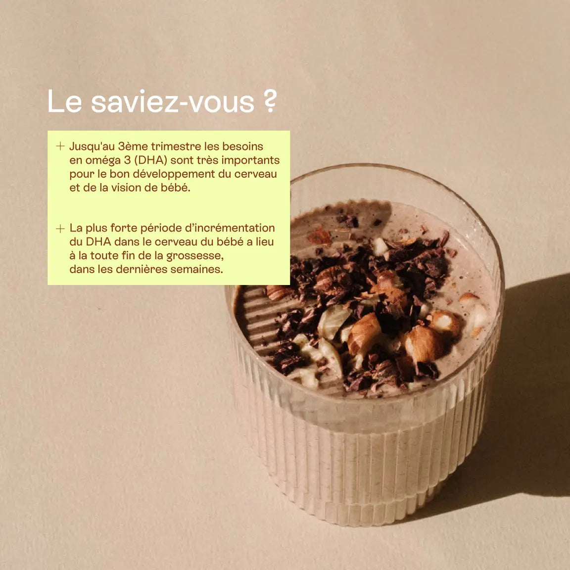 Jolly Mama Crazy nut pâte à tartiner cacao noisettes DHA