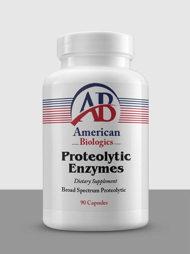 American Biologics Enzymes Proteolytic Enzymes gélule protéolytique