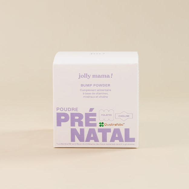 Jolly Mama Bump powder prénatal poudre 1 mois folates