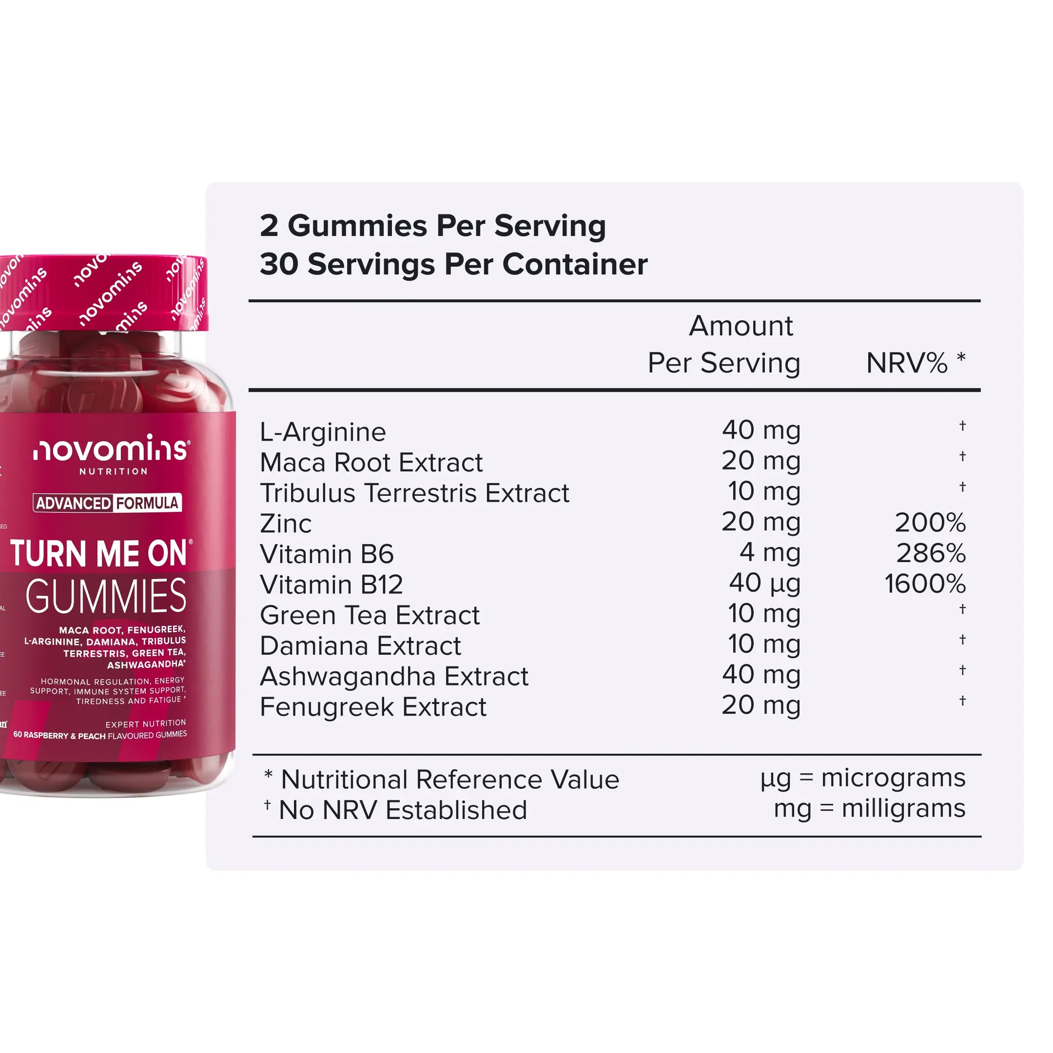 Novomins Pack Libido Femmes gummies équilibre hormonal