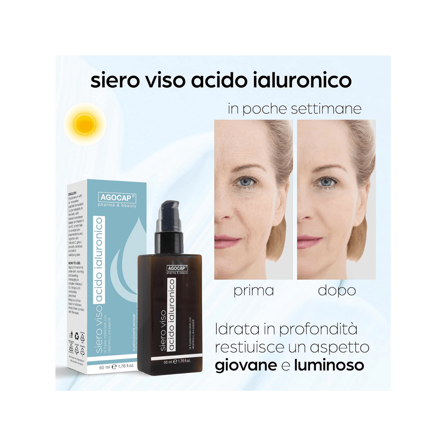 Agocap Skincare coffret soin visage femme 3 pièces
