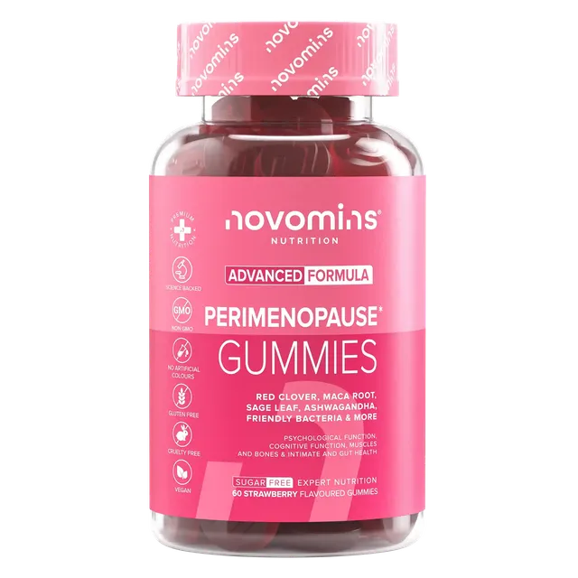 Novomins Périménopause Gummies Femme Sans Sucre