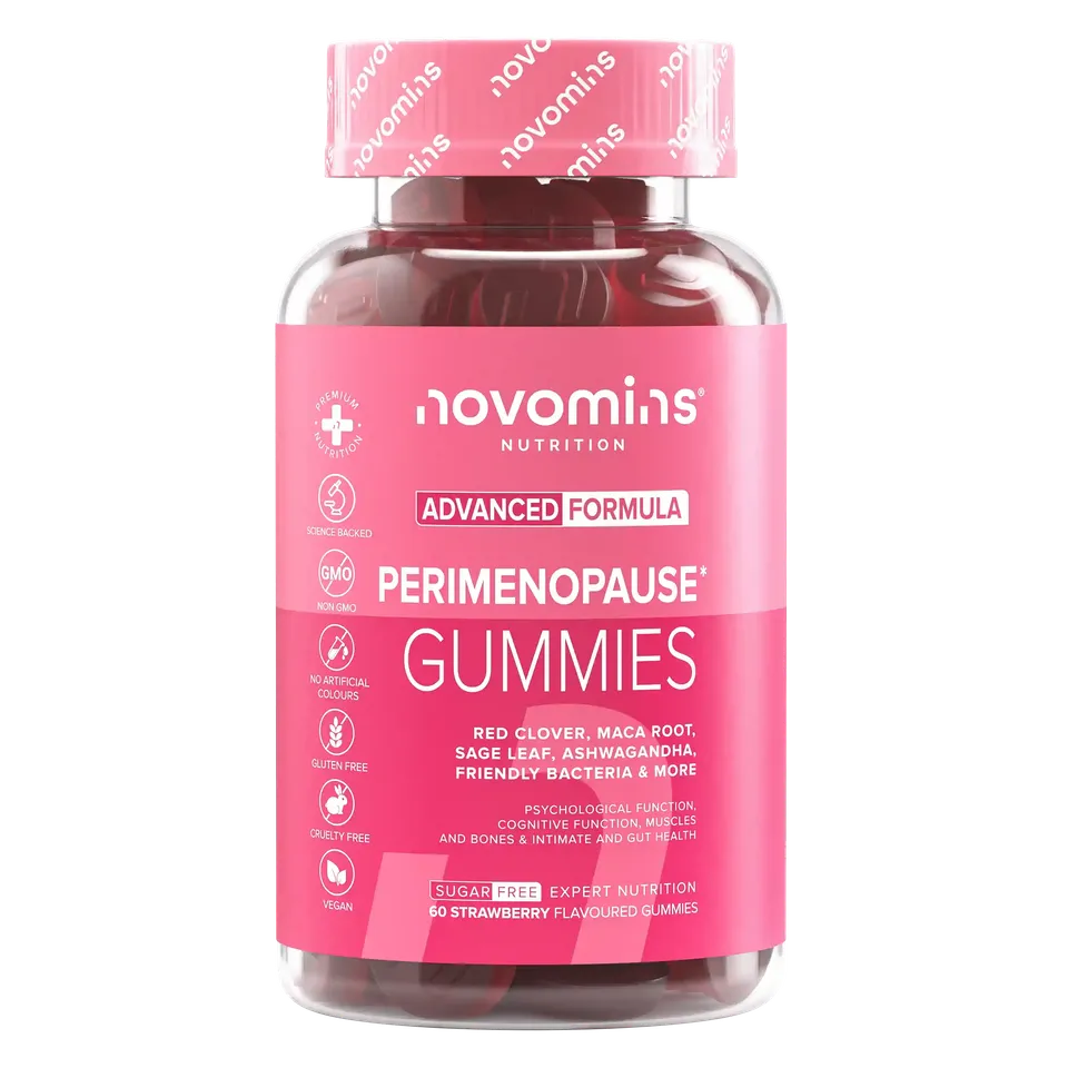 Novomins Périménopause Gummies Femme Sans Sucre